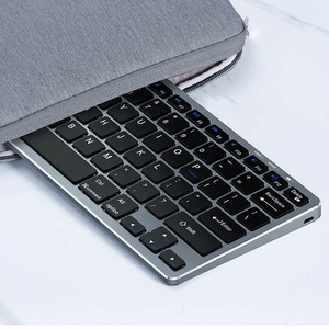 Miniteclado ergonómico de ratón inalámbrico, 3 modos, para ordenador portátil, escritorio, Mac, oficina en casa - Product Image 2