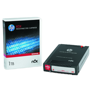 Cartucho de disco removível Q2044A 1TB RDX/RD1000 para servidor original