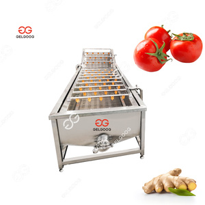 Automatico Gelgoog pomodoro/fragola pulizia bolla d'aria fragola mirtillo fragola lavaggio e smistatore per le aziende agricole