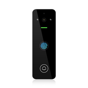 Waterproof Wifi Video <strong>Intercom</strong> Tuya Smart <strong>Fingerprint</strong> Access Control <strong>System</strong> With <strong>Fingerprint</strong> and Card PST-VC4-F - Product Image 1