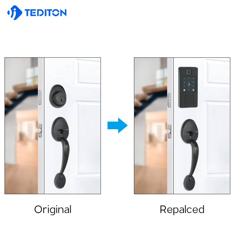 TT lock app air bnb WiFi Intelligent electronic Keyless deadbolt digital lock fingerprint