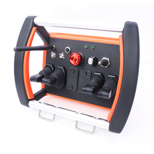 Recommend 4 <strong>functions</strong> hydraulic joystick <strong>control</strong> manual and automatic solenoid valve industrial remote controller <strong>system</strong>