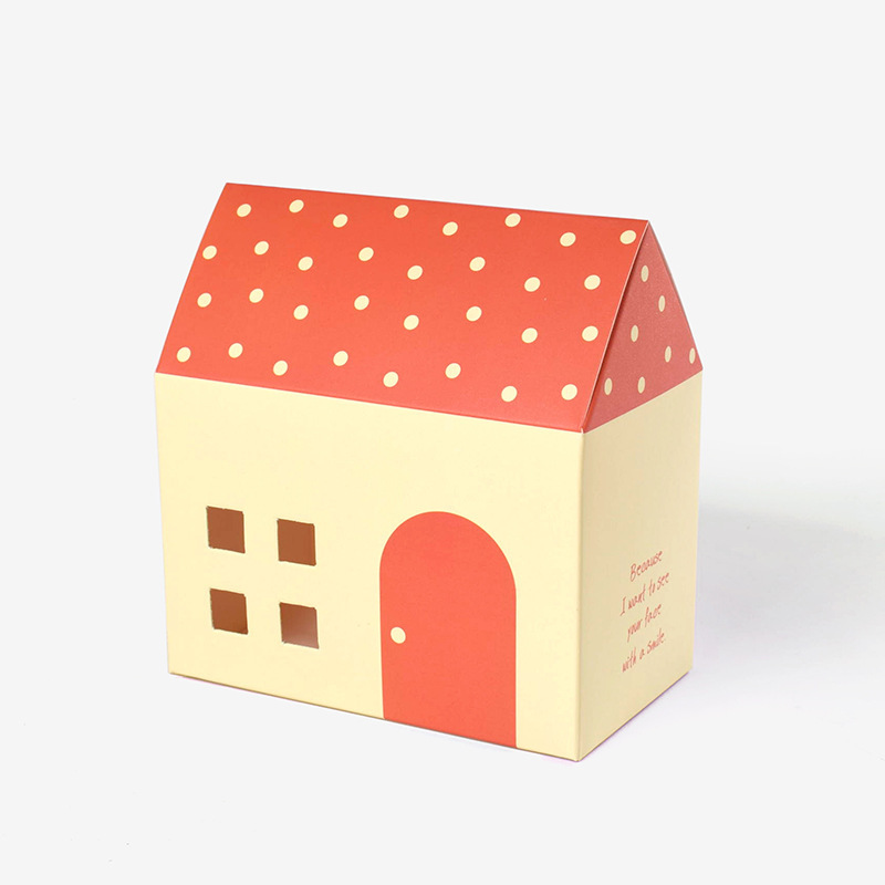Orange house11x6.5x7cm