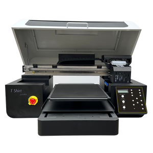 DTG打印机双XP600 i1600A1打印头数字纺织打印机t恤印刷机紫外纺织墨水A2 DTG打印机 - Product Image 2
