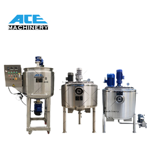 Factory Price Customized Agitator <strong>Mixer</strong> Type Electric or Steam Jacketed Bright Mixing Tank <strong>500</strong>-20000L Mixing Tank With Agitator - Product Image 3
