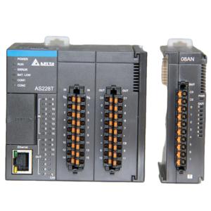דלתא קומפקטית מודולרית בינונית-טווח plc as228t as200 s485 בקרים ייעודיים לשליטה תעשייתית - Product Image 1