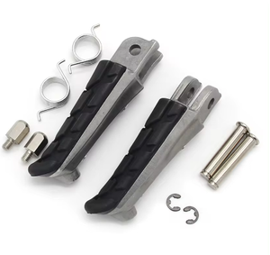 Honda Hornet için motosiklet ön ayak pedalları ayak pedalları CB600F CB250 600 250 CBR600 <span class=keywords><strong>CB400</strong></span> fs <span class=keywords><strong>CB400</strong></span> Tripod aksesuarları