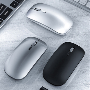 Juego de teclado y ratón inalámbrico recargable multimedia mágico de modo dual delgado de tamaño completo - Product Image 5