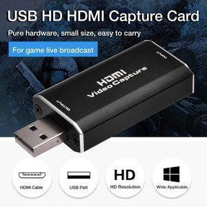HDMI转USB 2.0采集卡加密狗1080P输出录像机抓取器，用于OBS捕捉游戏直播流 - Product Image 4