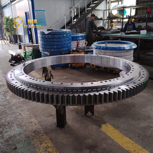 Cincin berlengan besar 4 kaki, bantalan sayap roda gigi eksternal dengan gigi eksternal untuk portal derek - Product Image 6