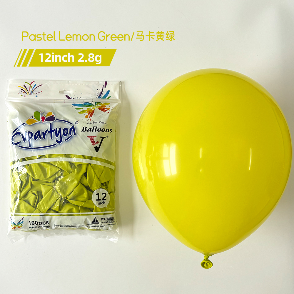macaron lemon yellow
