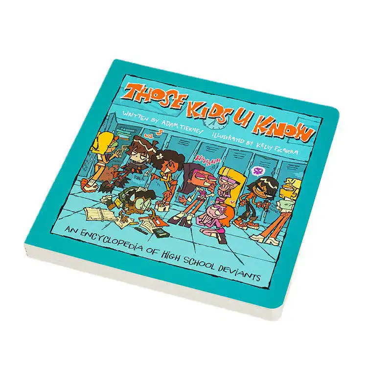 الأكثر مبيعا من المصنع كتاب بغلاف مقوى مخصص طباعة شعار كتاب تلوين للأطفال