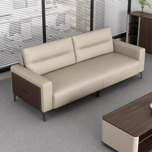 Văn phòng hiện đại tiếp nhận sofa Set kim loại cơ sở cho khách sạn trường học bệnh viện nội thất văn phòng - Product Image 5