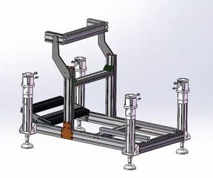 <strong>Dynamic</strong> System Sim Racing Setup DIY Four-Axis G Force Realistic Driving <strong>Simulator</strong> Kit Aluminum Profiles Fly <strong>Model</strong> Four-axis - Product Image 5