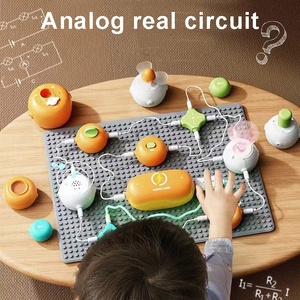 STEM toy circuiti elettronici building blocks assemblaggio di giocattoli puzzle per bambini programmazione fai da te kit di esperimenti scientifici fisici - Product Image 2