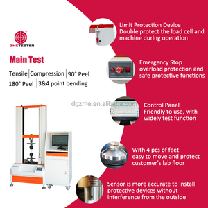 20 Kn ASTM D412 Standard RUbber Strength <strong>Test</strong> <strong>Machine</strong> Equipment Tensile <strong>Testing</strong> Instruments