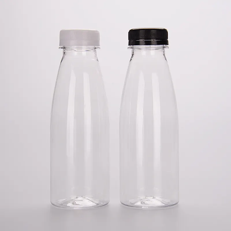 330ml שקוף פלסטיק לחיות מחמד קוקוס מיץ חלב בקבוק אישית משקאות בקבוק פלסטיק ריק מיץ בקבוק