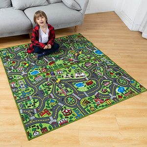キッズルームと子供用マットフロアキッズラグプレイマット用のカスタムベビーカーペット