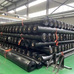 インドネシア市場0.3mm 0.5mm HDPEジオメンブレン池ライナー & ダム材料PVC魚農業ジオメンブラナ中国サプライヤー0.75mm 1.0mm - Product Image 3