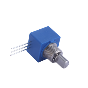 Potenziometro rotativo IP65 da 16mm, serie FVR16, cicli durevoli di 500K, resistenza di 5K ± 10%-40 ℃ ~ 100 ℃ gamma di Temperature di funzionamento - Product Image 1