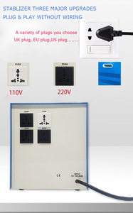 Servo Motor <strong>SVC</strong> 3000VA 5000VA AVR 110V 220V AC Single Phase Delay protection Automatic Voltage Regulators Stabilizers - Product Image 4