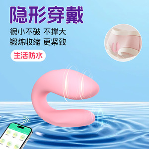 Gスポット振動大人自慰行為者ワイヤレスリモコン共有U字型卵カップル用 - Product Image 3