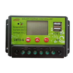 Солнечный PV Контроллер заряда 20A/10A 12V 24V с ЖК-дисплеем двойной USB PWM солнечные PV регуляторы зарядные устройства - Product Image 1