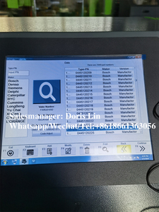 EPS208 strumenti di riparazione per iniettori Common Rail macchina di prova per iniettori di carburante Diesel apparecchiature di prova di qualità con funzione di codifica EPS208S