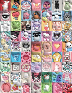 Wholesale 60pcs Random Cute 3D PVC <strong>Sticker</strong> Packs Waterproof Die Cut Vinyl Printing <strong>Sticker</strong> PVC Label <strong>Sticker</strong> - Product Image 6