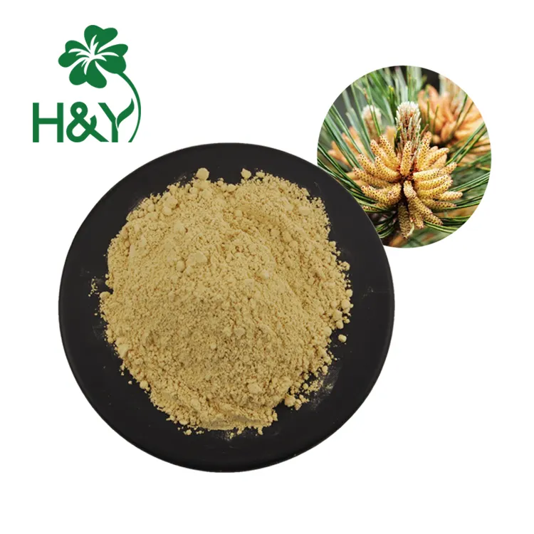 High quality pine pollen 99% cracked cell wall pine pollen extract powder organic