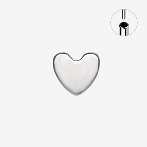 ASTM F136 <strong>Titanium</strong> 18G Labret Piercing Rings Lip Rings with Star Moon Heart Top Push in Threadless <strong>Titanium</strong> Body Jewelry - Product Image 2