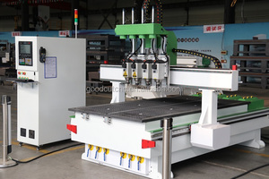 Factory Price <strong>Multi</strong> 4 Heads 4 Spindles <strong>Cnc</strong> <strong>Router</strong> 1325 with <strong>ATC</strong> Change Tool - Product Image 2