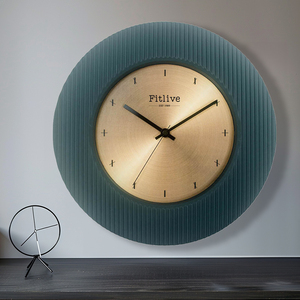 Klassische 12-Zoll-kreisförmige Plastik-Wanduhr Quarzwerk Einseitig Nadeldisplay-Timeruhren - Product Image 4