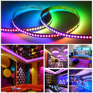 Ws2812b striscia Led rotolo Display flessibile Ip67 modulo impermeabile 60led m Ws2812b Smd Ip65 Rgb lato emettitore striscia Led programmabile - Product Image 6