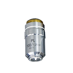 Microscopio de larga distancia de trabajo, lente de objetivo de Plan, lente de objetivo acromático para microscopio metalúrgico - Product Image 1