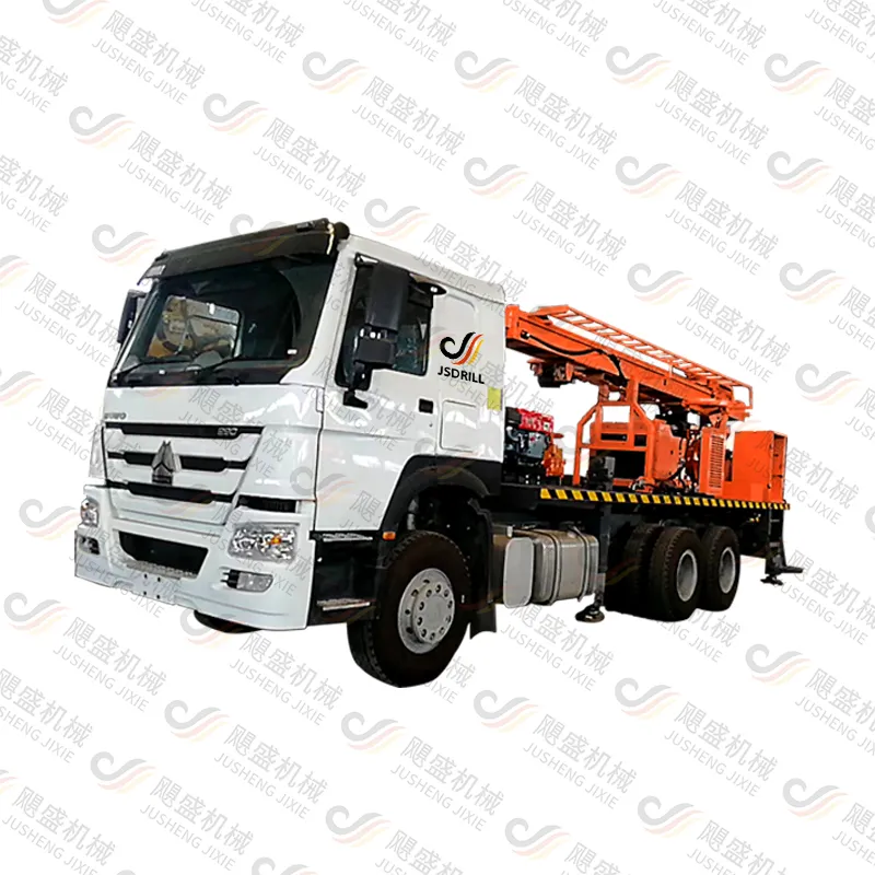 Cheap Price Hot Sale Depth 300m 500m 600m truck mounted drill rig borehole