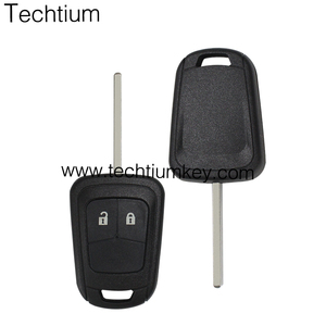 Auto Remote Auto Schlüssel anhänger Case Shell mit 2 Tasten und Blank Hu100 Blade Fahrzeugs chl üssel Abdeckung ohne Logo für Chevrolet - Product Image 4
