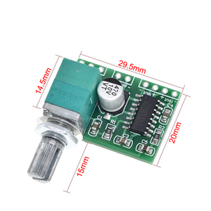 <strong>PAM8403</strong> MiNi 5V Digital Amplifier Board with Switch Potentiometer Can Be USB Powered