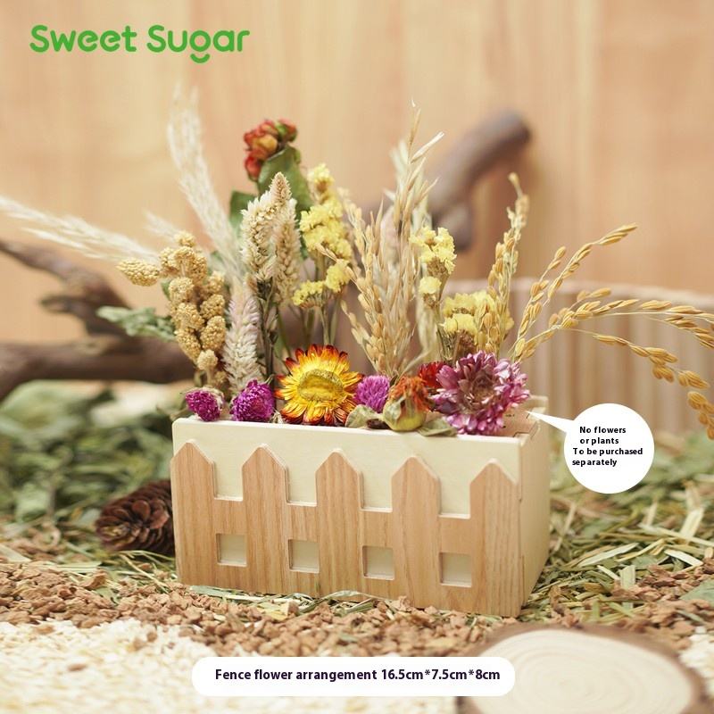 Arrangement de fleurs Clôture