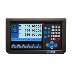 Ditron D80M 2 assi 3 assi LCD DRO con scala magnetica scala lineare Encoder per fresatrice macchina tornio lettura digitale - Product Image 2
