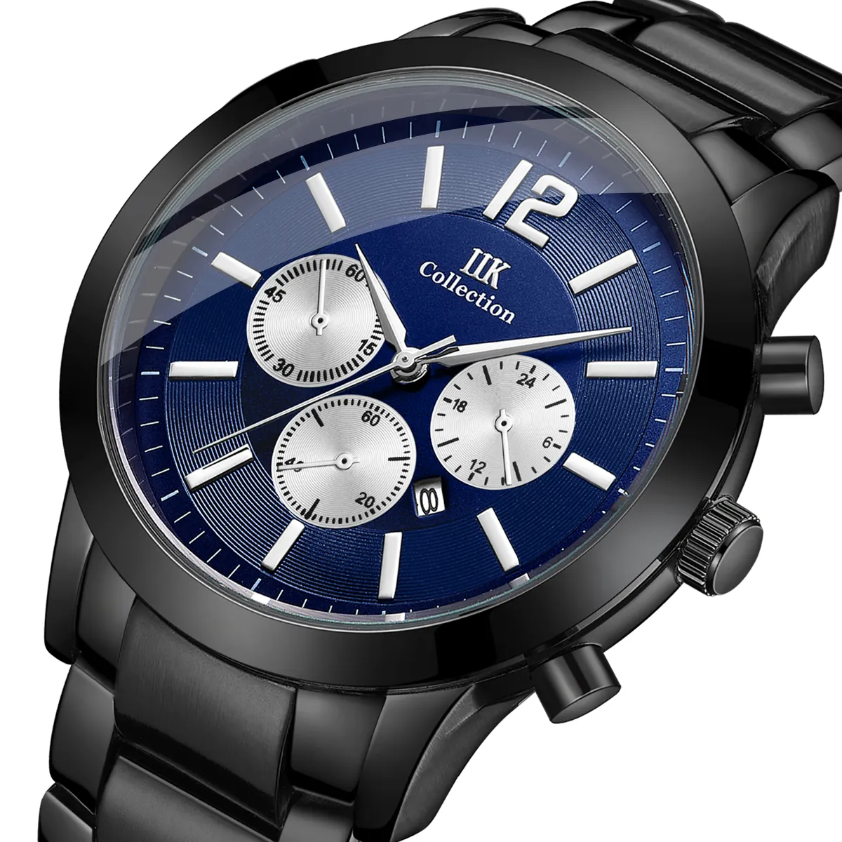 IIK 1319G Hot Sale Luxus Herren uhren Wasserdicht Großhandel Quarz Business Günstige Uhr Marke Custom Logo Armbanduhr