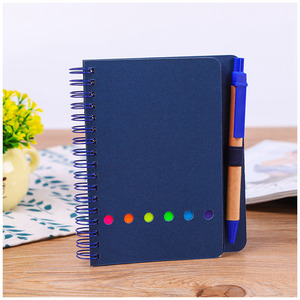 Personalized <strong>Memo</strong> Sticky Notes Flag Kraft Paper <strong>Notebook</strong> Mini <strong>Notebook</strong> <strong>Notepads</strong> with Pen and Sticky Notes - Product Image 4