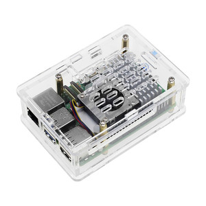 <strong>Raspberry</strong> <strong>Pi</strong> 5 Acrylic <strong>Case</strong> with Cooling Fan Compatible with <strong>Raspberry</strong> <strong>Pi</strong> 5 Official Active Cooler for <strong>Raspberry</strong> <strong>Pi</strong> 5 - Product Image 3