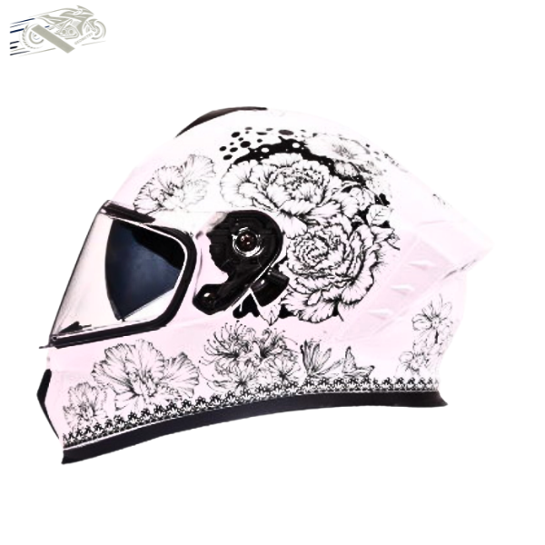 A8 con estampado floral