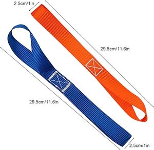 10 Pcs Soft <strong>Loop</strong> Tie Down <strong>Straps</strong> Ratchet Belts for Secure <strong>and</strong> Confident Trailer of Motorcycle Dirt Bike ATV UTV Soft <strong>Loops</strong> Set