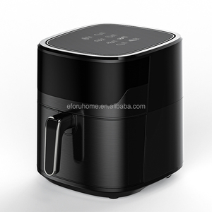 EFORUファクトリーダイレクト6L電気キッチン家電デジタルオーブンコントロールエアフライヤービューイングウィンドウ付き