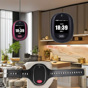 Alarma de emergencia de seguridad SOS personal portátil 4G GPS Tracker brazalete de mano trabajador solitario Compatible con aplicaciones IOS Android - Product Image 1