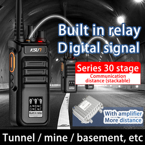 RL30 IP55 Digital Signal <strong>PTT</strong> Repeater Two Way Radio 10KM Long Range Walkie Talkie With Relay Function for Basement Tunnel Mine - Product Image 2