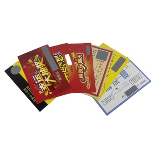 บัตรขูดได้รับการยืนยันว่าเป็นของแท้สำหรับบัตรของขวัญรางวัลรางวัลสำหรับกิจกรรมส่งเสริมการขายด้วยรหัสผ่านที่ปลอดภัย - Product Image 3