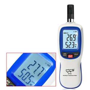 WT83(B) Medidor digital de temperatura y humedad de alta precisión Pantalla LCD Material ABS Alimentado por batería ODM Personalizable - Product Image 3